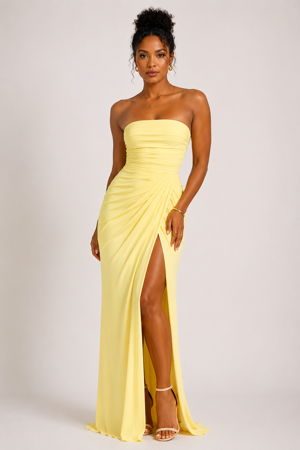 Robe Élégance Citron – Chic, Féminine & Inoubliable ✨