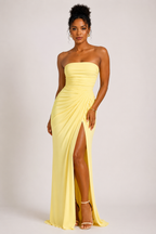 Robe Élégance Citron – Chic, Féminine & Inoubliable ✨