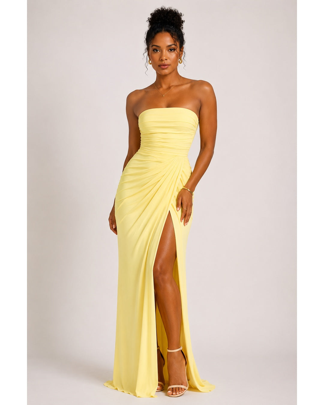 Robe Élégance Citron – Chic, Féminine & Inoubliable ✨